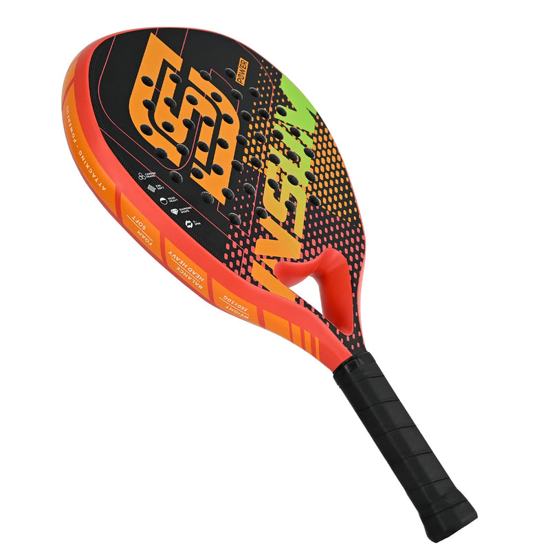 Raquette de padel PALISTA ARM — Carbone anti-chocs